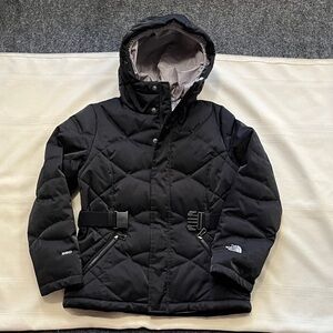 North Face 550 girls Sz 10/12 med winter jacket like new condition see pics